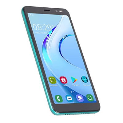 Wandier Rino4 Pro Phone, RAM 2GB ROM 32GB Desbloqueado HD Celular 5.45 Pulgadas Pantalla Completa Reconocimiento Facial para la Vida Diaria