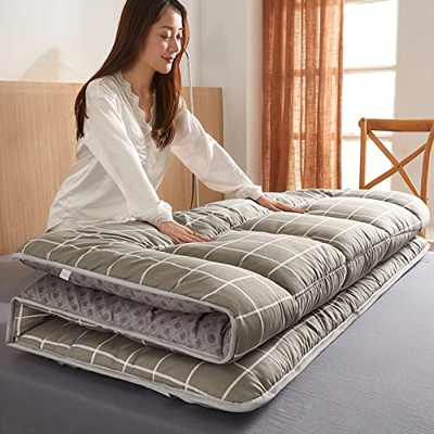 YIbing Futon Mattress, Tatami Mattress, Japanese Skin-Friendly Mattress, Adult Bedroom Super Soft Comfortable Mattress for Home Dormitory,200X220cm