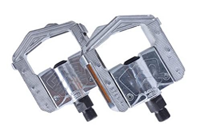 QINGCHEN Sun MS Pedales de Bicicleta Plegables compatibles con MTB Montaña Road Bike Padel 2 Du Piezas de Bicicleta de Pedal plegadas de Aluminio Sun 