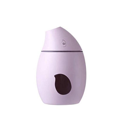 Cool Mist Humidifier Portable USB Mini Humidifier for Car Travel Home Office Baby Bedroom with Colors Night Light (Color : C) (A)