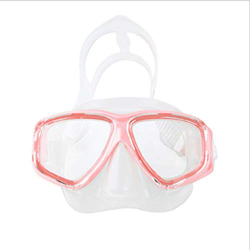QHYXT Gafas de Buceo con máscara de esnórquel, Gafas de Buceo panorámicas con película antifugas, para Adultos/esnórquel/Buceo/natación (Rosa) precio
