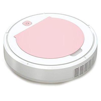 Samnuerly Robot Aspirador F902: Apto para Pelo de Mascotas, alfombras, Suelos Duros, Arranque con un Solo botón, evitación automática de obstáculos, b