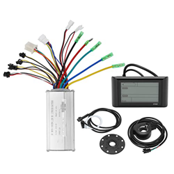 BuyWeek Kit de Controlador de Motor de Bicicleta eléctrica, 36V 48V Bicicleta eléctrica 22A Controlador común LCD S900 Kit de Panel de Pantalla para M características