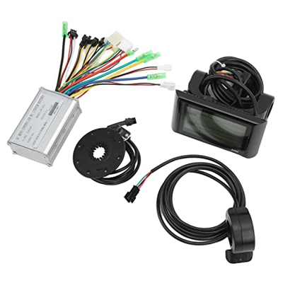 BuyWeek Kit de Controlador de Motor sin escobillas para Bicicleta eléctrica, 36V 48V 250W 350W Controlador sin escobillas para Bicicleta eléctrica S90
