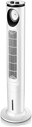 YUELEI- - Refrigeradores evaporativos Ventilador sin sentido con control remoto, ventilador de torre de pie silencioso oscilante, ventilador de aire a en oferta