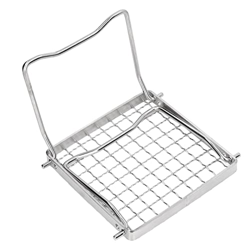 Rejilla para Parrilla Plegable, Mini Parrilla para Fogatas Resistente a Altas Temperaturas Acero Inoxidable Multipropósito Gran Capacidad de Carga par características