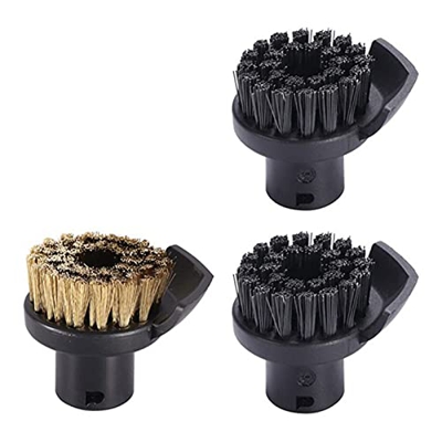 RONGXIN Shi ZX Cepillo Redondo Limpiador de Vapor Piezas de Repuesto Accesorios Ajustar for Karcer sc1 sc2 sc3 sc4 sc5 Cepillo de la Mano del Limpiado