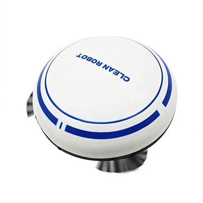 Samnuerly Aspiradora Máquina limpiadora de alfombras Delgada, Carga USB portátil automática Robot barredor de Limpieza de Pisos de succión Fuerte para