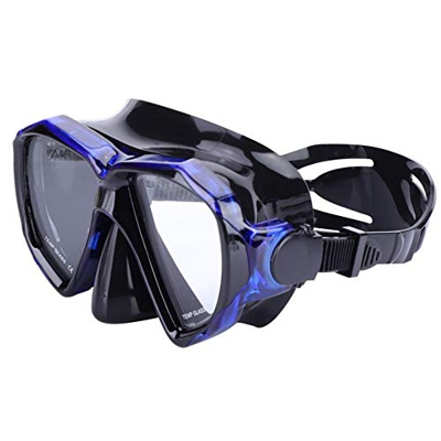 QHYXT Snorkel Máscara de Buceo Antivaho Buceo Visión Amplia Gafas subacuáticas Deportes acuáticos Accesorio de natación