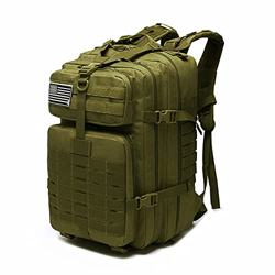 HYCOPROT Mochila Táctica Militar 40L Hombres Mujeres Mochila Gran Ejército Senderismo Mochila Molle Assault Pack para Senderismo Caza Camping Escalada en oferta