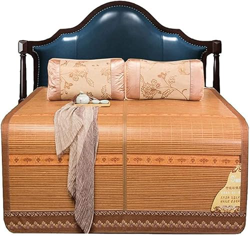 Alfombras para dormir de verano Alfombra de cama de bambú Mat de sueño for dormir alfombrada alfombra de colmena de bambú plegable colchón de bambú de precio
