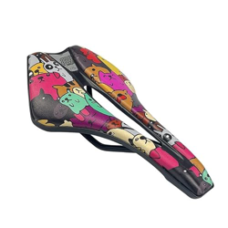 xinlinlin Bicicleta de Asiento Hueco Tendencia de Personalidad Corta de montaña de montaña (Color : H) precio