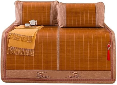 Alfombras para dormir de verano Colchón de cama bambú colchón de bambú de verano familia use estera de refrigeración de bambú natural alfombra de refr