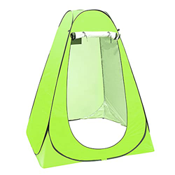 Tienda de campaña portátil para ducha de privacidad emergente al aire libre, tienda de baño para camping, tienda de playa impermeable a prueba de vien en oferta