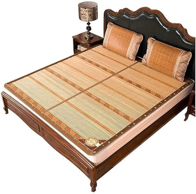 Alfombras para dormir de verano Mat de cama de bambú Mat de bambú de bambú Familia Use el colchón Summer Cool Cool Cool Se enfriaba almohadilla for do