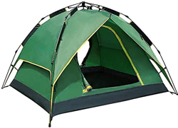 Tienda de campaña de Doble Capa para 3 a 4 Personas, Tienda de campaña Impermeable con 2 Puertas, Ventana de Malla ventilada, para Senderismo y Campin precio