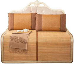 Alfombras para dormir de verano Mat de cama de bambú Familia Mat de bambú de verano Anti-Slip Mats de enfriamiento de bambú de bambú colchón de doble  precio