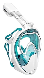 Gafas y máscaras de buceo Máscaras de buceo con máscara de snorkel de cara llena 180 ° Panorámico Panorámico Vidrio templado impermeable, Top de agua  en oferta