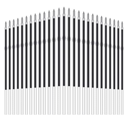 UCUNJIA 60 Recambios de Bolígrafos Retráctiles de 0,7 mm Recambios de Bolígrafos de Gel de Repuesto Recambios de Bolígrafos de Tinta para Escuela Ofic en oferta