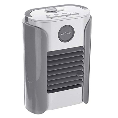 Aire Acondicionado Portatil Aire Acondicionado portátil, Enfriador de Aire 7 Colores DIRIGIÓ Humidificador de Inicio Refrigery Support Altavoz 3 veloc