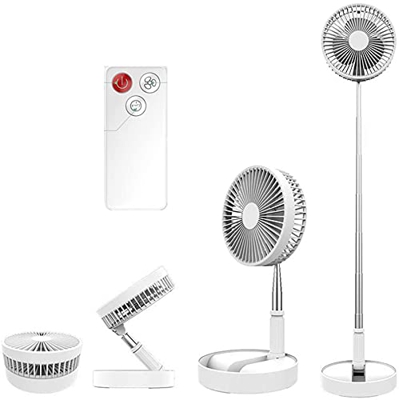 Aire Acondicionado Portatil 3 en 1 ventilador eléctrico de ventilador plegable portátil Ventilador de escritorio de ventilador de piso con control rem