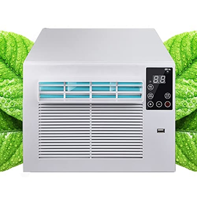 ATRNA Aire Acondicionado, Móvil Climatizador Bajo Consumo Temporizador Deshumidificador para Hogar Oficina-White
