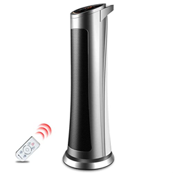 Calentadores de espacio para uso en interiores Calentador de espacio for uso en interiores, calentador de torre de cerámica portátil con remoto, oscil en oferta