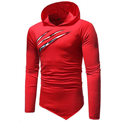 Chaquetas Sudadera Manga Larga Hombre Color Largo otoño e Invierno de los Hombres de Manga a Juego Top Scratch Slim Sudadera Hombres Sudaderas con Cap características