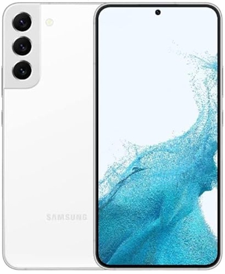 Galaxy S22+ Plus 5G – Teléfono Móvil Libre, 256 GB, Factory Unlocked/SIM Free, SM-S906N, Smartphone Android, Color Phantom Blanco (Versión Internacion