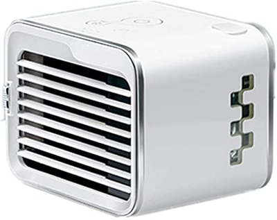 Aire Acondicionado Portatil Humidificadores de Niebla fría, Aire Acondicionado Personal Enfriador, USB Purificador de refrigeradores evaporativos tran