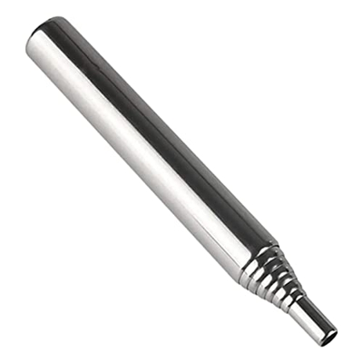 perfk Tubo de soplado de Fuego Inoxidable para cocinar Libre, Fuelle, Herramienta de fogata telescópica portátil para Supervivencia,