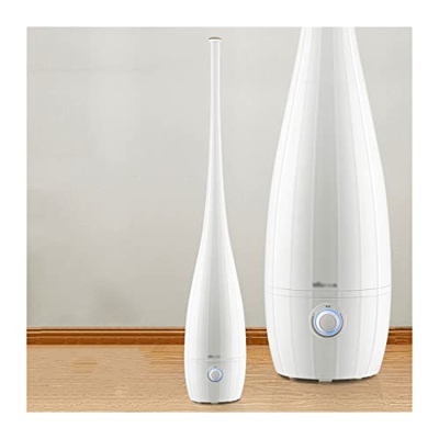 FMOPQ Household Bedroom Humidifier 4L High-Capacity Humidifier Mute Floor-Standing Humidifier Oil Diffuser Auto-Shut Off Knob Control White Room Humid