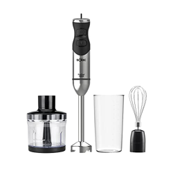 Solac BA5611 Pro 1500 Chef - Batidora de mano, 1500W, batidora de varilla anti salpicaduras, varias velocidades, función turbo, incluye set accesorios en oferta