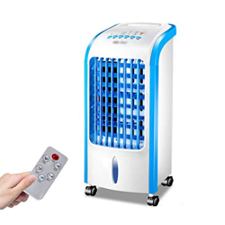 Aire Acondicionado Portatil Mini Purificador De Aire, Portatil Climatizador Humidificador con Nebulizador, Mando A Distancia Ventilador Oscilante Filt características