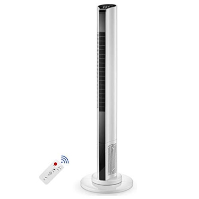 Aire Acondicionado Portatil Ventilador de la Torre eléctrica Control Remoto del Piso silencioso del hogar Shaking Head