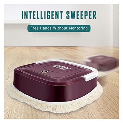 Vacuum Cleaner Auto Mopping Robot Vacuum Cleaner Automatic Sweeper Floor Cleaner Carpet Clean Rechargeable Dry Wet Household Cleaning Floor for Broadl