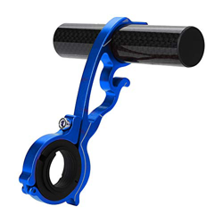 Risegun Bicicleta Ciclismo Manillar Extensor Soporte de extensión para GPS/Unidades/cámaras(Azul) en oferta