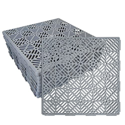 Losetas de Plastico jardin. Pack 16 Losetas Jardin para Suelo Terraza Exterior 30 x 30 cm Baldosas Jardin Desmontables Exterior para Caseta Piscinas T características