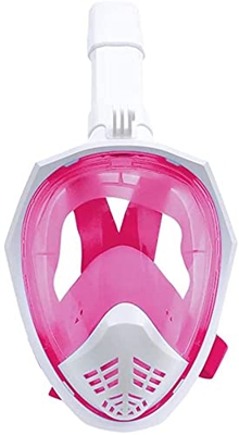 QHYXT Buceo Buceo Buceo Completamente seco Buceo Ajustable portátil con Tapones para los oídos Impermeables extraíbles para bucear (Rosa S/M)