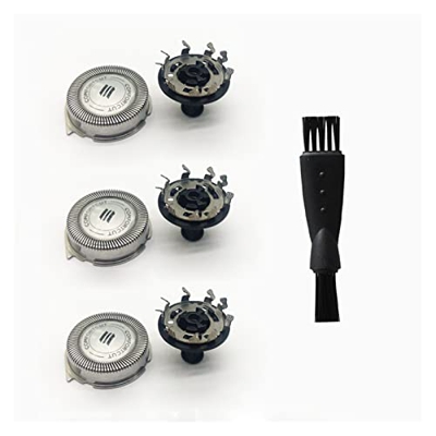MGRAS 3 Piezas Rq32 Modelo de afeitadora eléctrica de la Cabeza del Cortador de reemplazo RQ310 320 330 350 360 370 311 Apto for Philips Accesorios pa