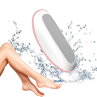 Borrador de Depilación, Crystal Hair Eraser, Depiladora Indolora Mujer, Piedra Depilatoria, Cristal Hair Remover Reutilizable, Herramienta de Depilaci