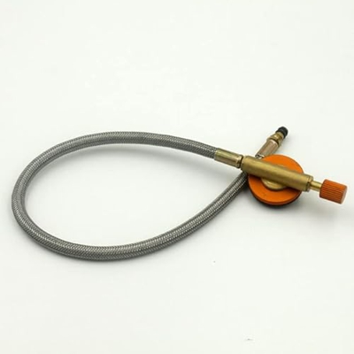 MYAMIA Adaptador de Estufa de Camping, Adaptador de Estufa de Manguera, Manguera de Conexión de Estufa de Senderismo Al Aire Libre para Recipiente de 