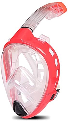 QHYXT Buceo Buceo Equipo de esnórquel Profesional Juego de Equipo de Buceo Impermeable y antivaho Completamente seco (Rojo)
