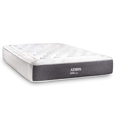 Dreaming Kamahaus Colchón Athos Spring Pocket- Colchón Muelles Ensacados con Viscoelástica - Altura 27 cm - Firmeza Media - Reversible - 200 x 200 cm