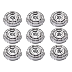 DXBO 9 Piezas Sh90 Cabezales de reemplazo de rasuradores compatibles con la Serie Norelco S9000 RQ12 Cabeza de Cuchilla de afeits características