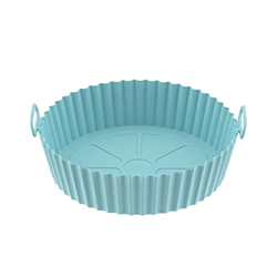Varipos Air Fryer Silicone Baking Tray, Air Fryer Silicone Pots, Reusable Air Fryer Liner, Air Fryer Special Bowl Silicone Pad (D) características
