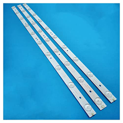 YAKESTYLE Piezas reemplazables- DIRIGIÓ Barra de Retroceso de la luz 10 lámpara Compatible con Sanyo 32" TV 32CE561LED 3BL-T6324102-006B 005B 020B 019 precio