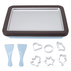 Placa de Rodillo para Helado, Máquina para Hacer Helados, Producción Rápida, Antióxido, Placa Fría para Helado Pequeño, Placa para Rodillo de Helado p características