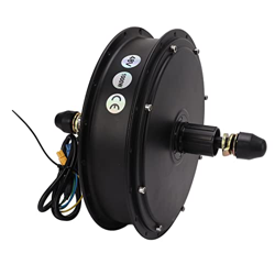 BuyWeek Motor de buje Trasero de Bicicleta eléctrica, 48V 1000W Motor de Volante de tracción Trasera de Bicicleta eléctrica para neumáticos Gruesos de precio