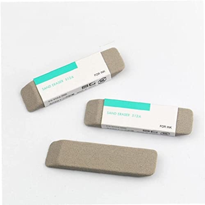 3pc Fountain Fountain Fountain Pen Tink Pencil Borrador de Arena Corrección de la Escuela de papelería Kawaii Suministros de corrección jiangxiuping